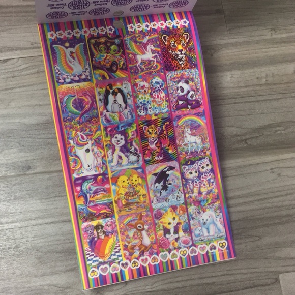 🏷 LISA FRANK 600 Piece Stickers Y2K 90s - Picture 5 of 6